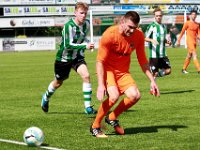 031 2016 Genemuiden HHC Hardenberg  02-07-2016: Voetbal: SC Genemuiden v HHC Hardenberg: Genemuiden/Nick Buitink (l) of Genemuiden, Jan Hooiveld (r) of HHC Hardenberg/